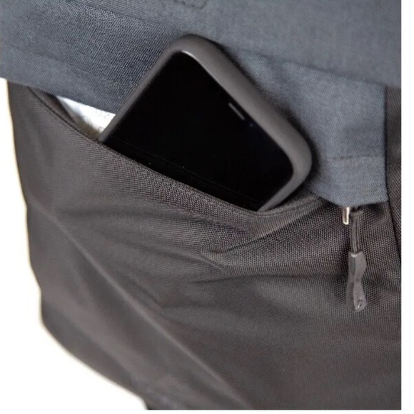 Ozark Trail Bell Mountain Roll Top Daypack in black - Picture 9 of 12